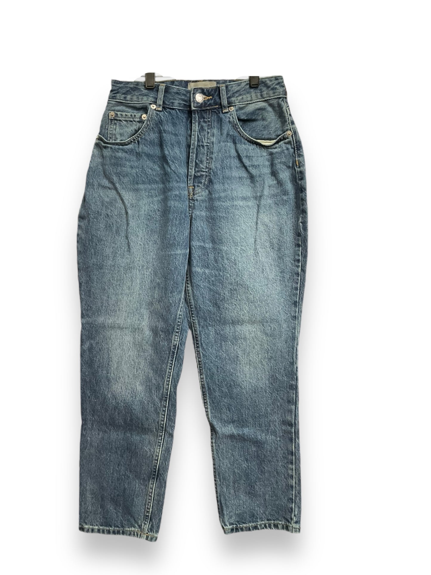 Jeans Straight By Everlane In Blue Denim, Size: 6