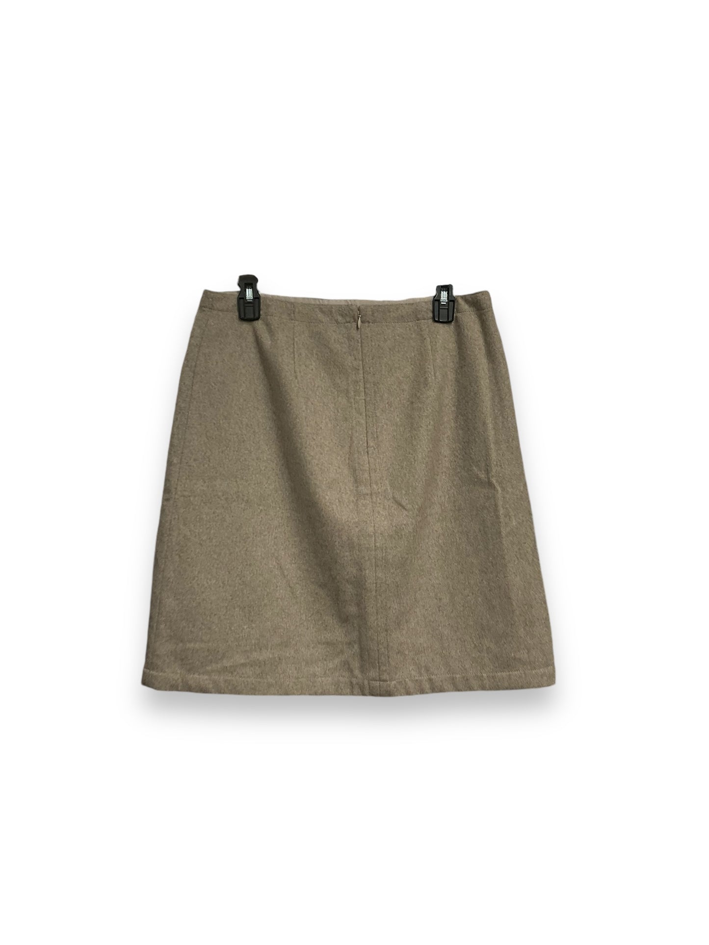 Skirt Mini & Short By Ann Taylor In Brown, Size: M