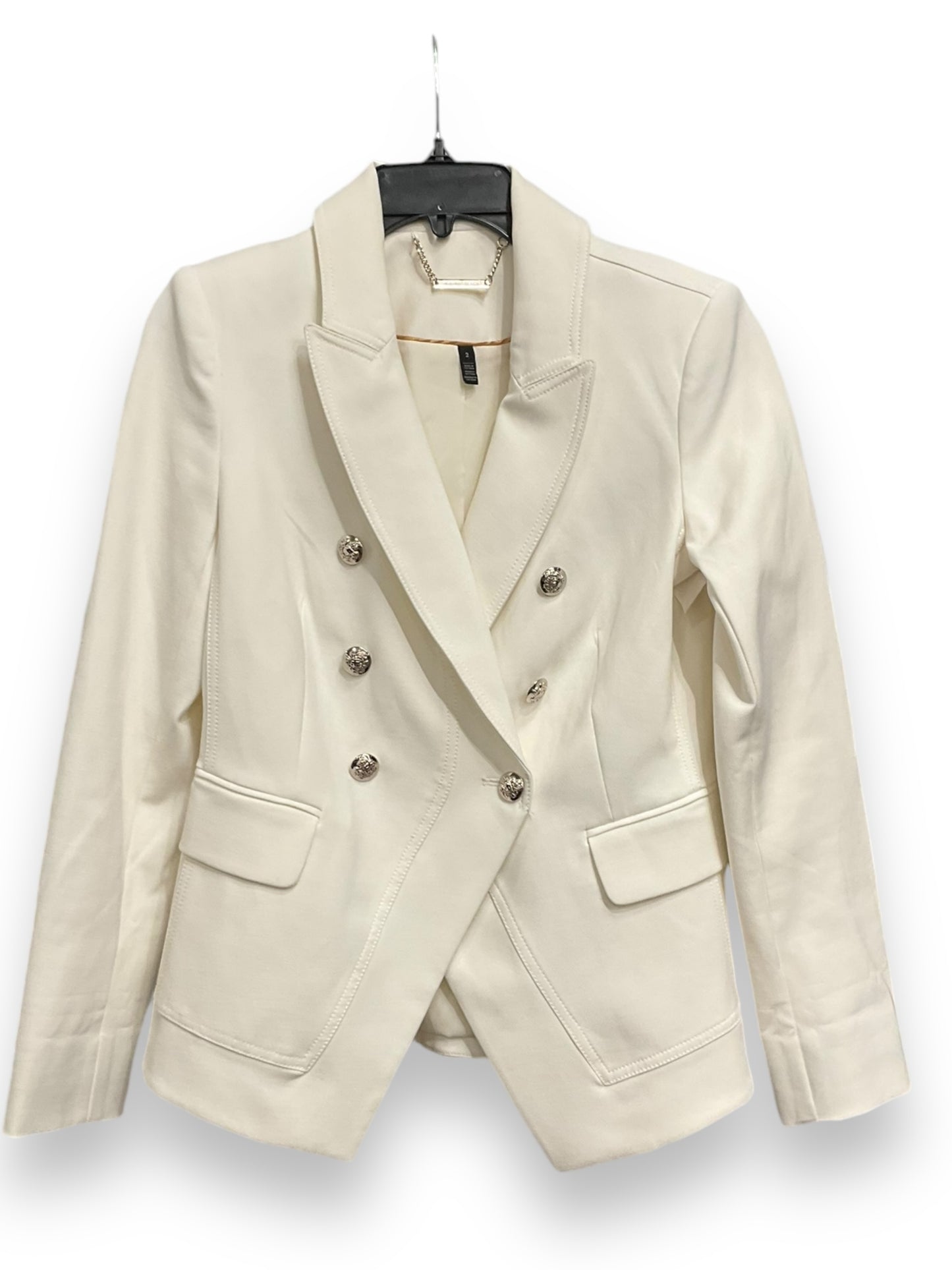 Blazer By White House Black Market In White, Size: Xs