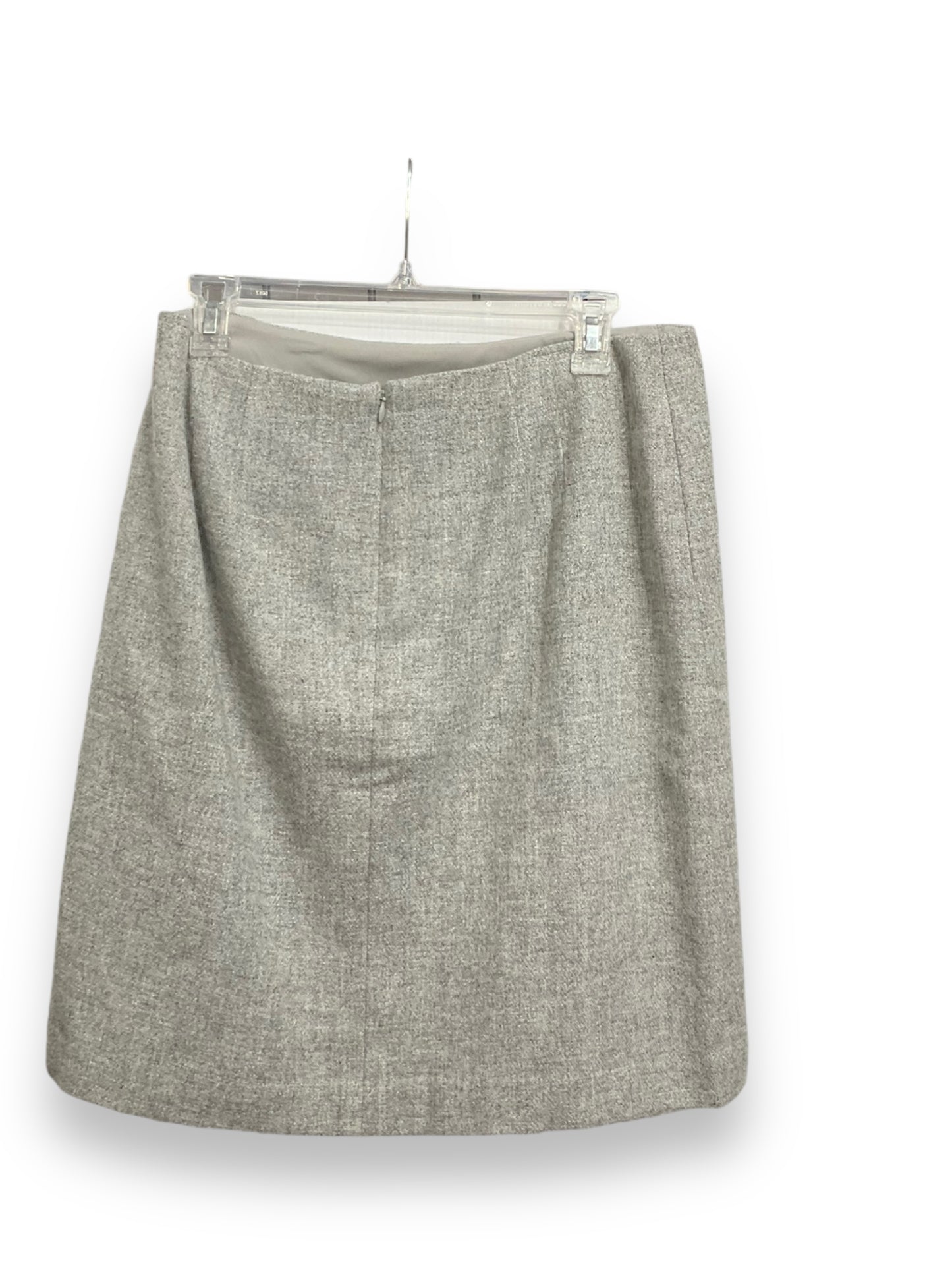 Skirt Mini & Short By Talbots In Grey, Size: S