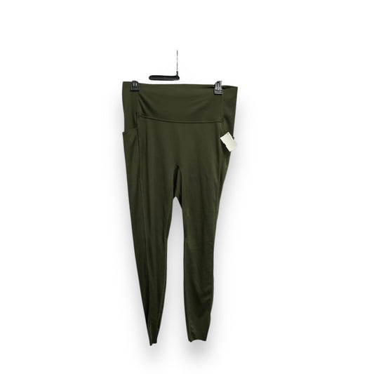 Athletic Leggings By All In Motion In Green, Size: L