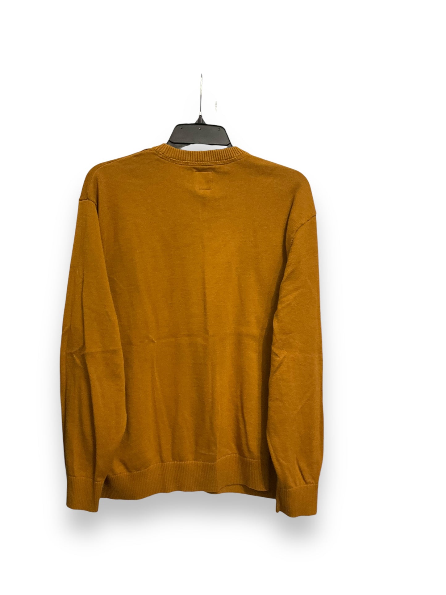 Top Long Sleeve Basic By Vans In Tan, Size: M