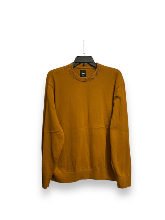 Top Long Sleeve Basic By Vans In Tan, Size: M