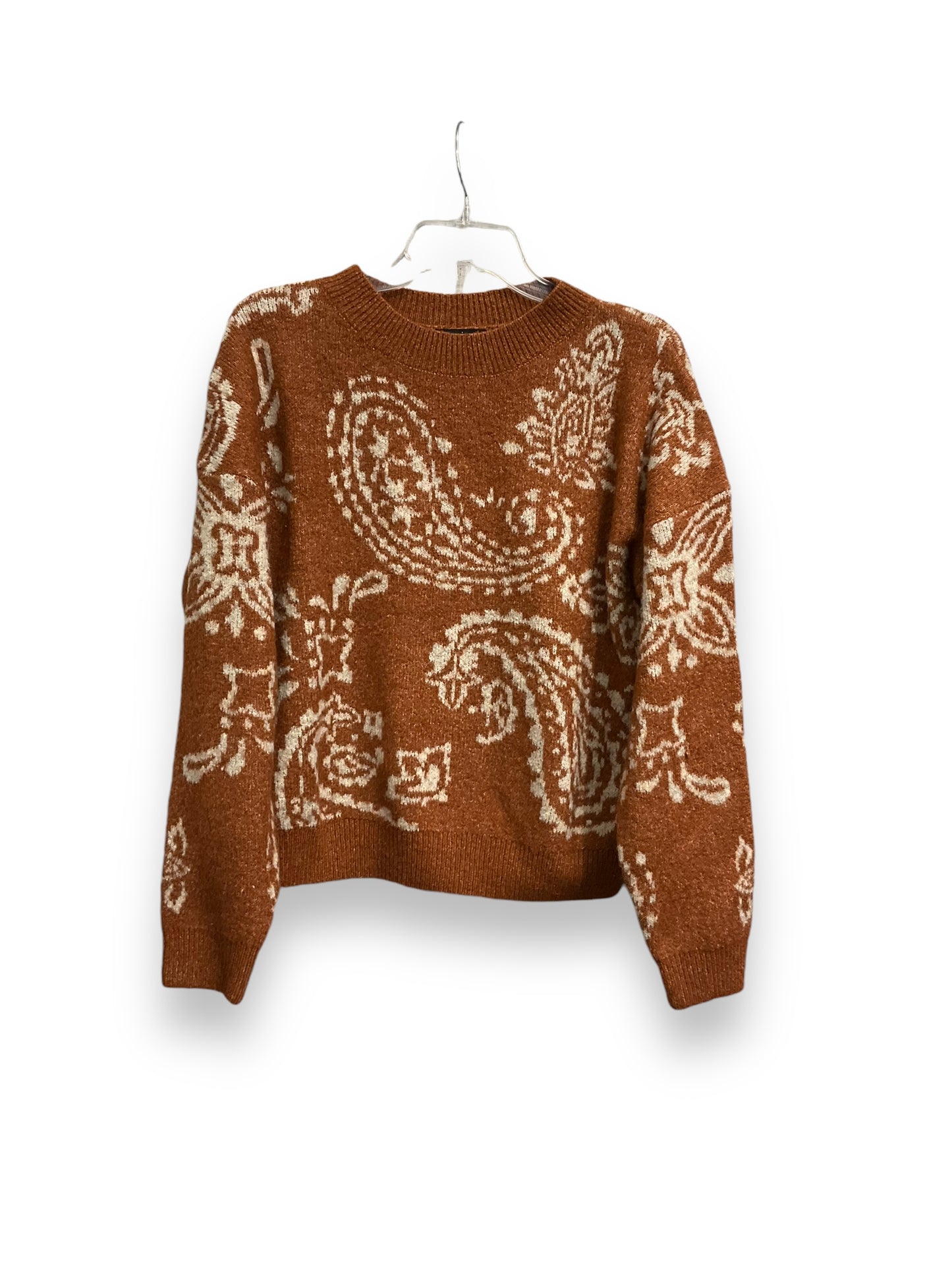 Sweater By Very J In Brown, Size: L