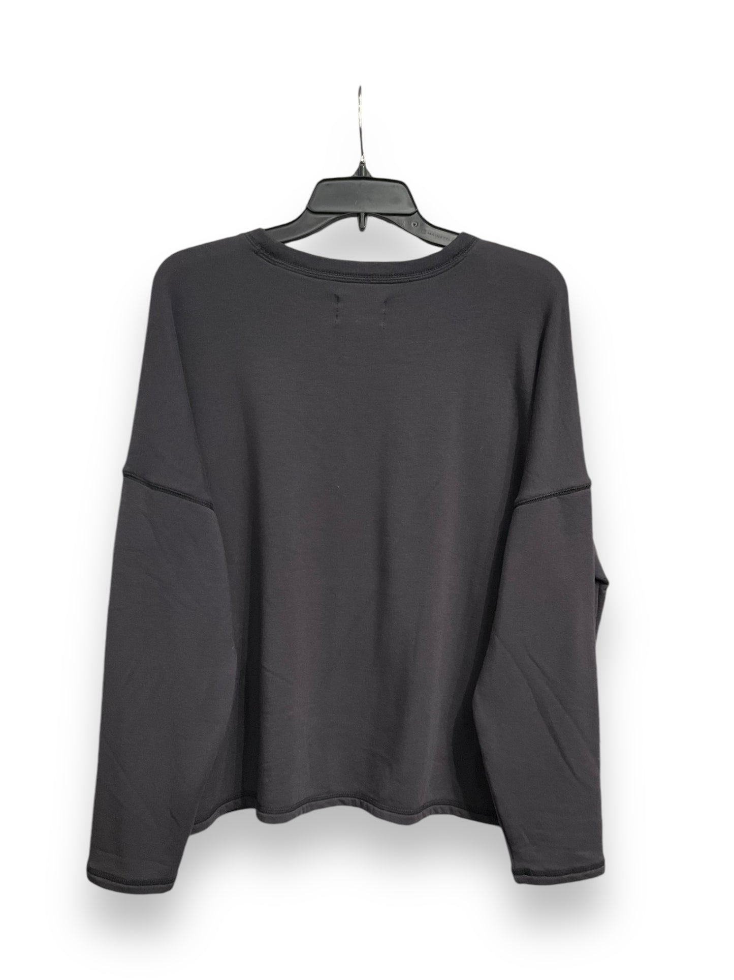 Top Long Sleeve Basic By Madewell In Grey, Size: Xl