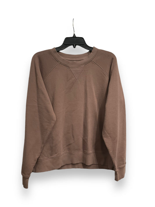 Sweatshirt Crewneck By Cmc In Brown, Size: Xl