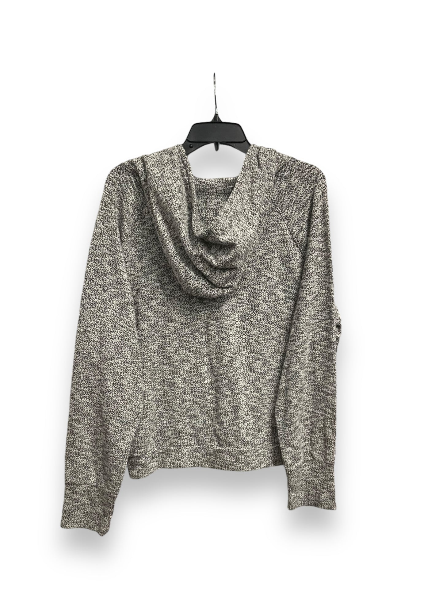 Top Long Sleeve By Prana In Black & White, Size: L