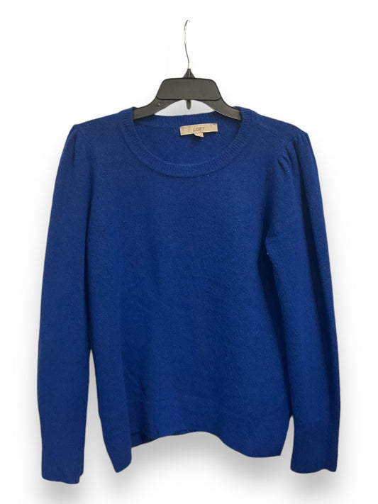 Sweater By Loft In Blue, Size: L