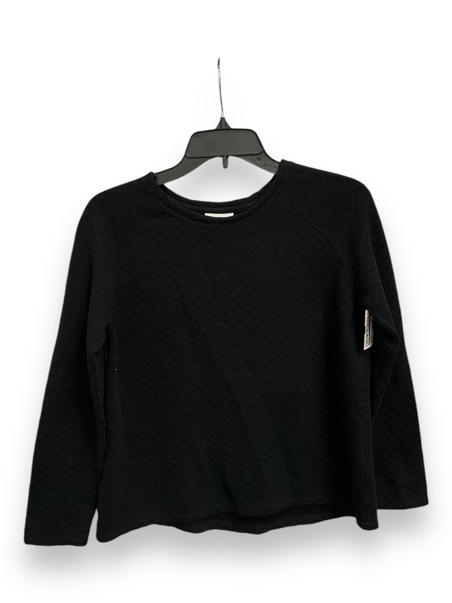 Top Long Sleeve By J. Jill In Black, Size: Xs