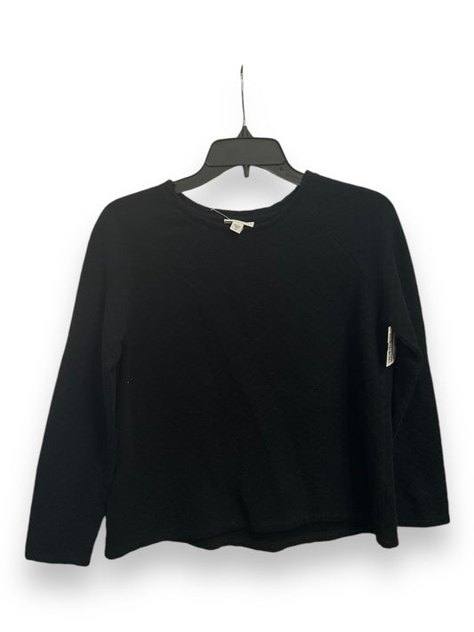 Top Long Sleeve By J. Jill In Black, Size: Xs