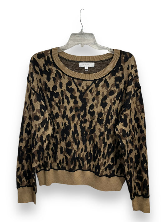 Sweater By John + Jenn In Animal Print, Size: M