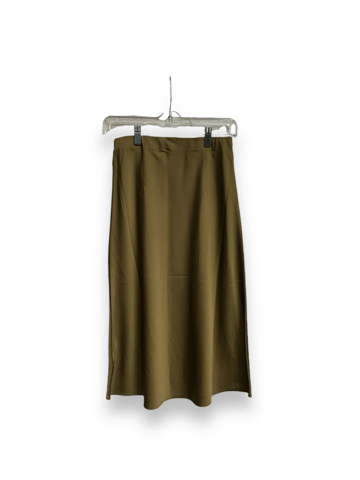 Skirt Midi By Clothes Mentor In Green, Size: Xs