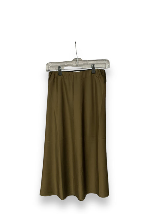 Skirt Midi By Clothes Mentor In Green, Size: Xs