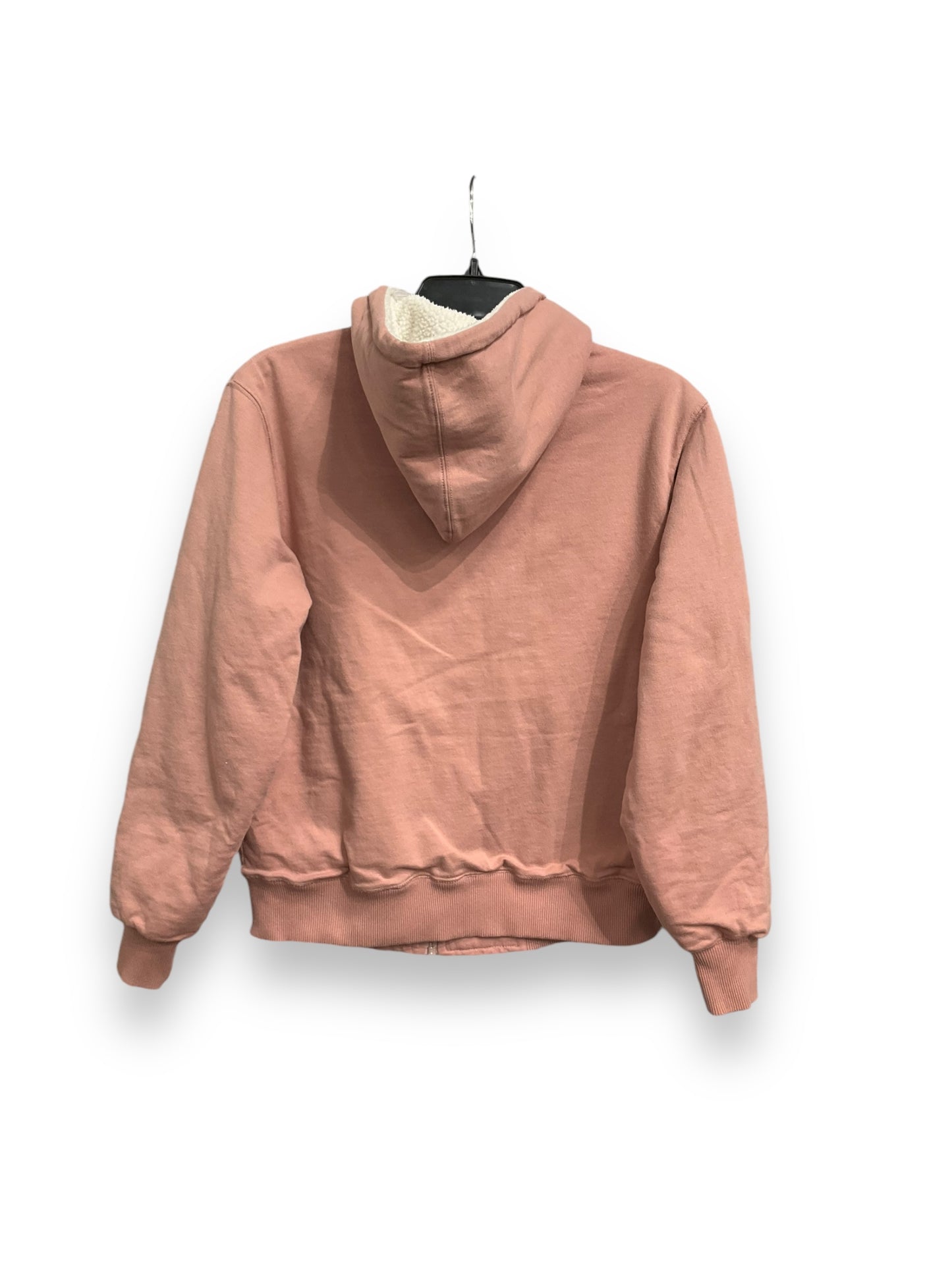 Jacket Fleece By Clothes Mentor In Pink, Size: S