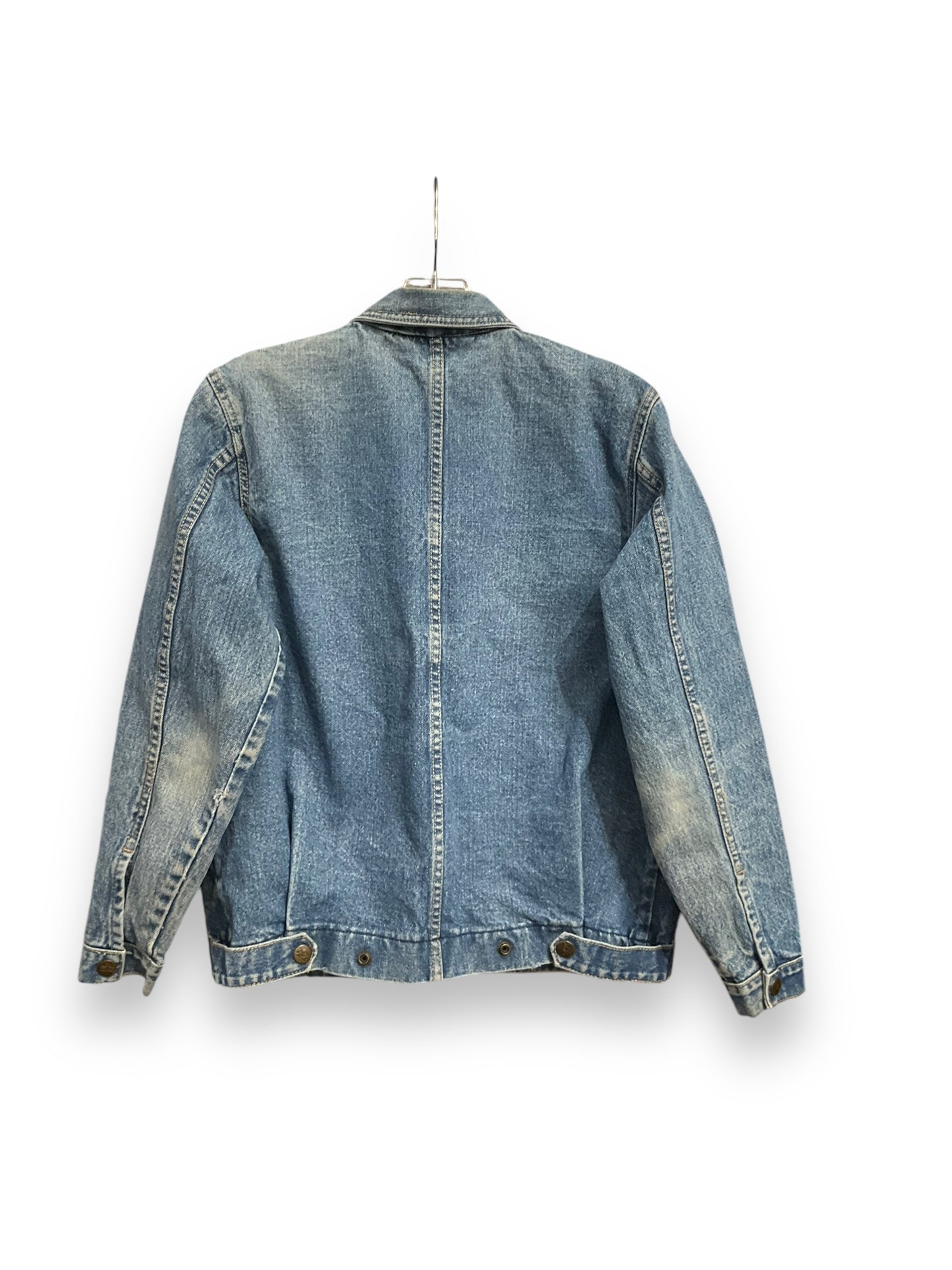 Jacket Denim By Clothes Mentor In Blue Denim, Size: S