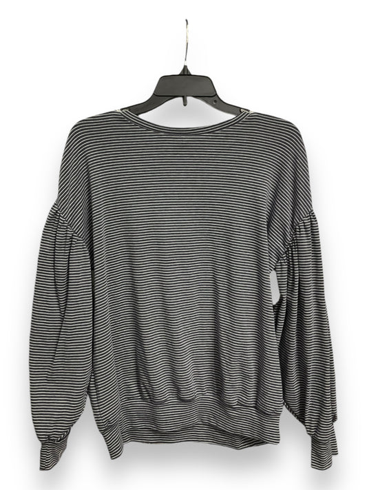 Top Long Sleeve By Cmc In Striped Pattern, Size: S