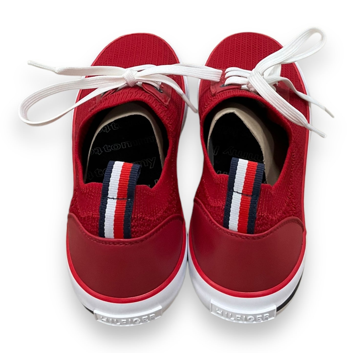 Shoes Sneakers By Tommy Hilfiger In Red, Size: 9