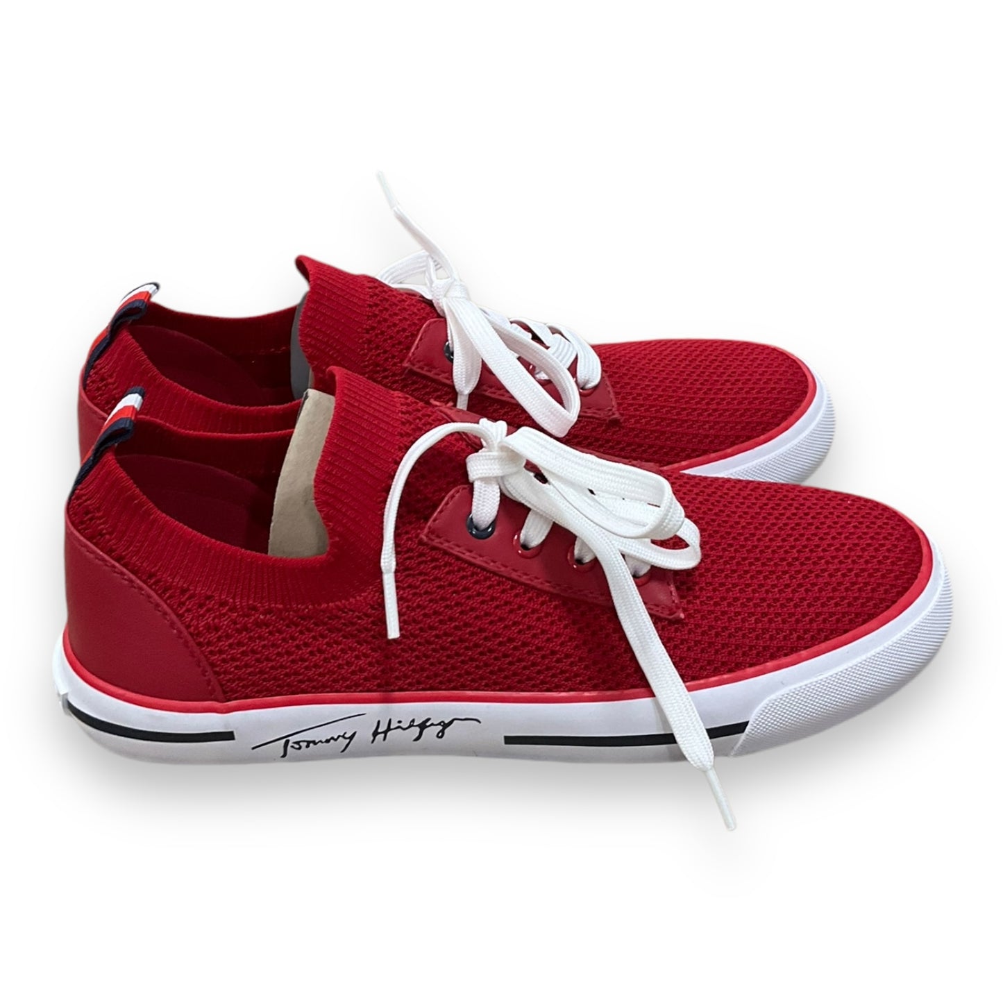 Shoes Sneakers By Tommy Hilfiger In Red, Size: 9