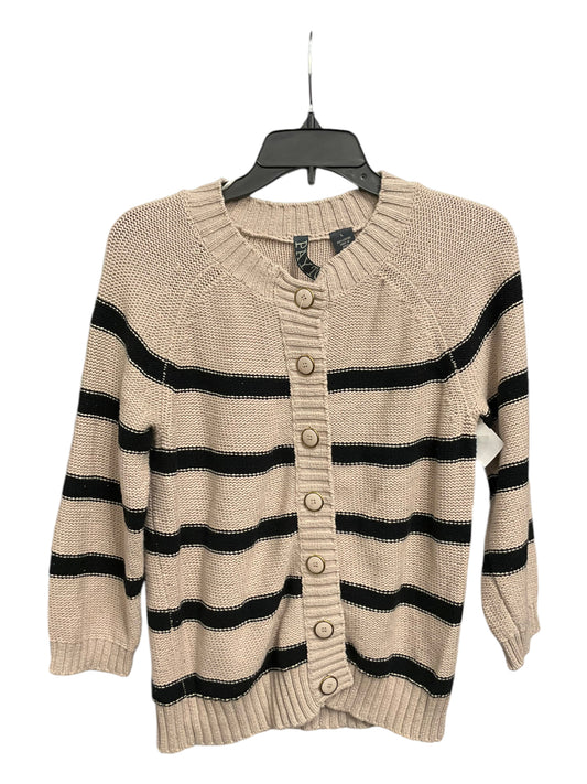 Cardigan By Cmc In Striped Pattern, Size: L