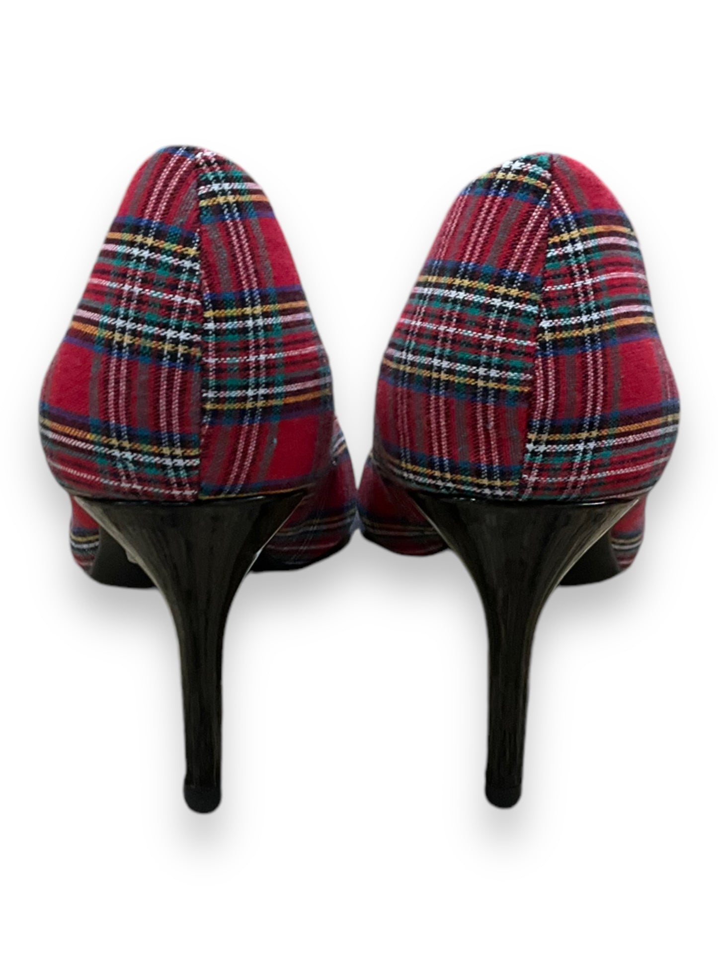 Shoes Heels Stiletto By A New Day In Plaid Pattern, Size: 6.5