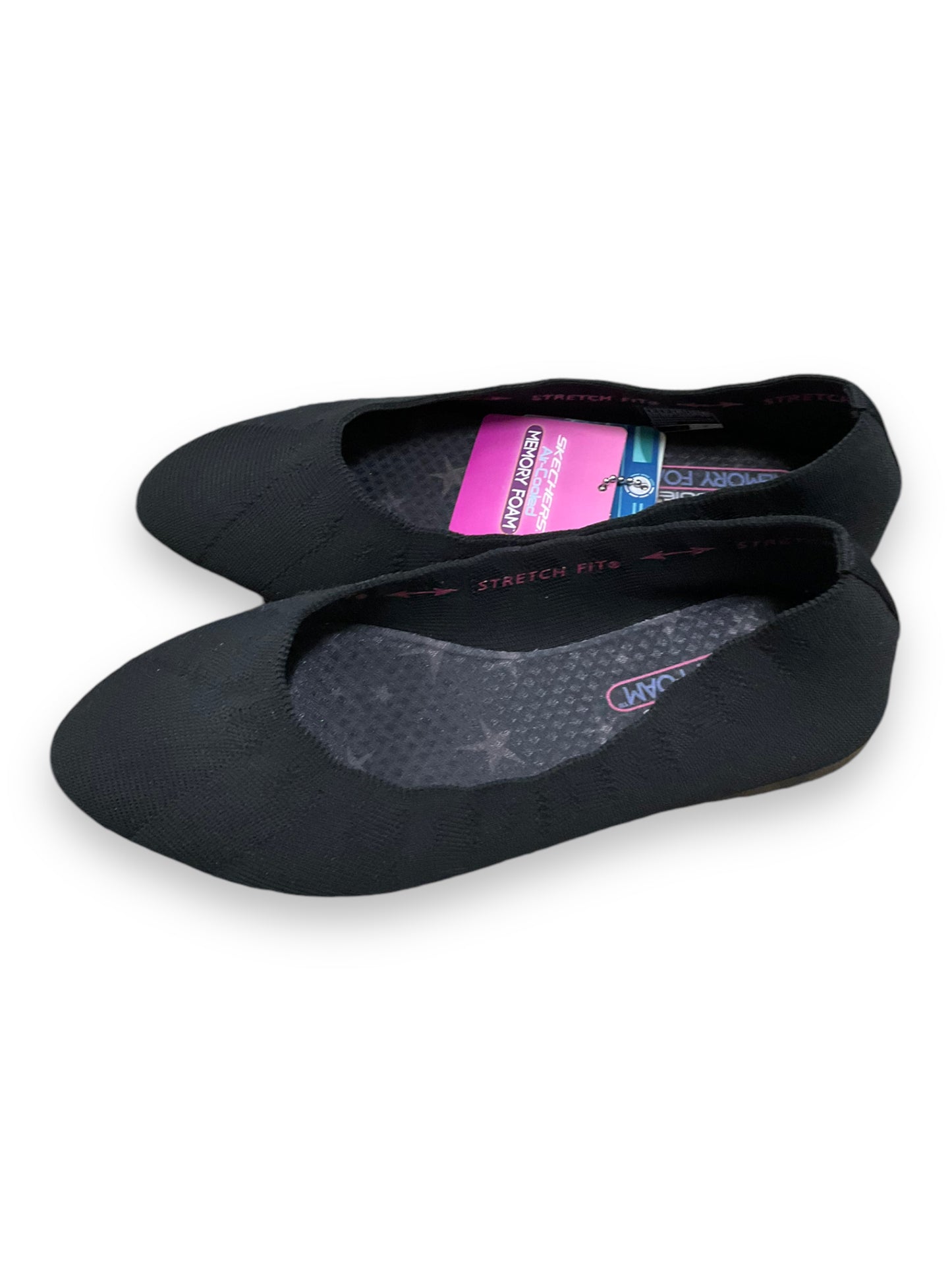 Shoes Flats By Skechers In Black, Size: 6