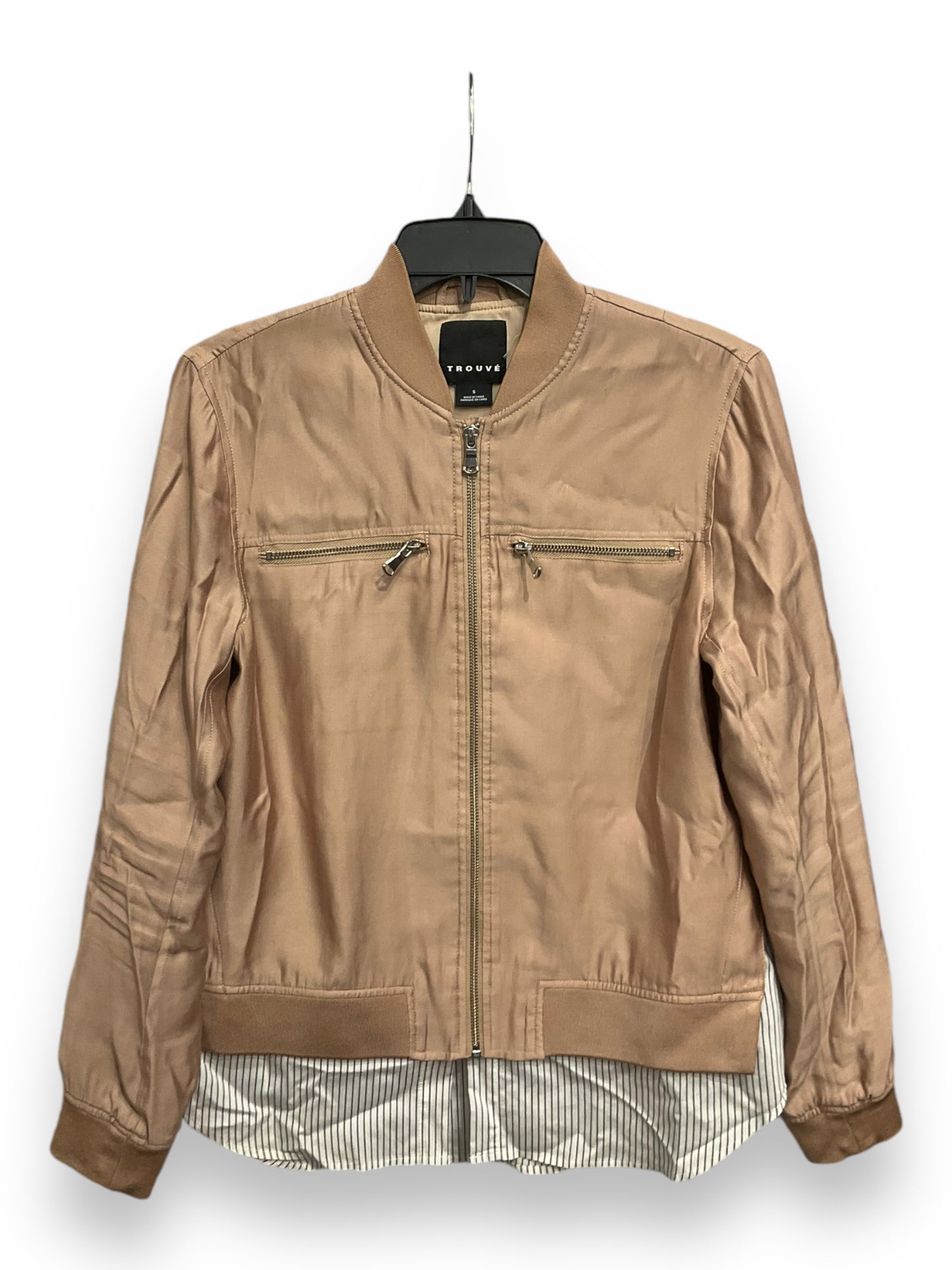 Jacket By Trouve In Taupe, Size: S