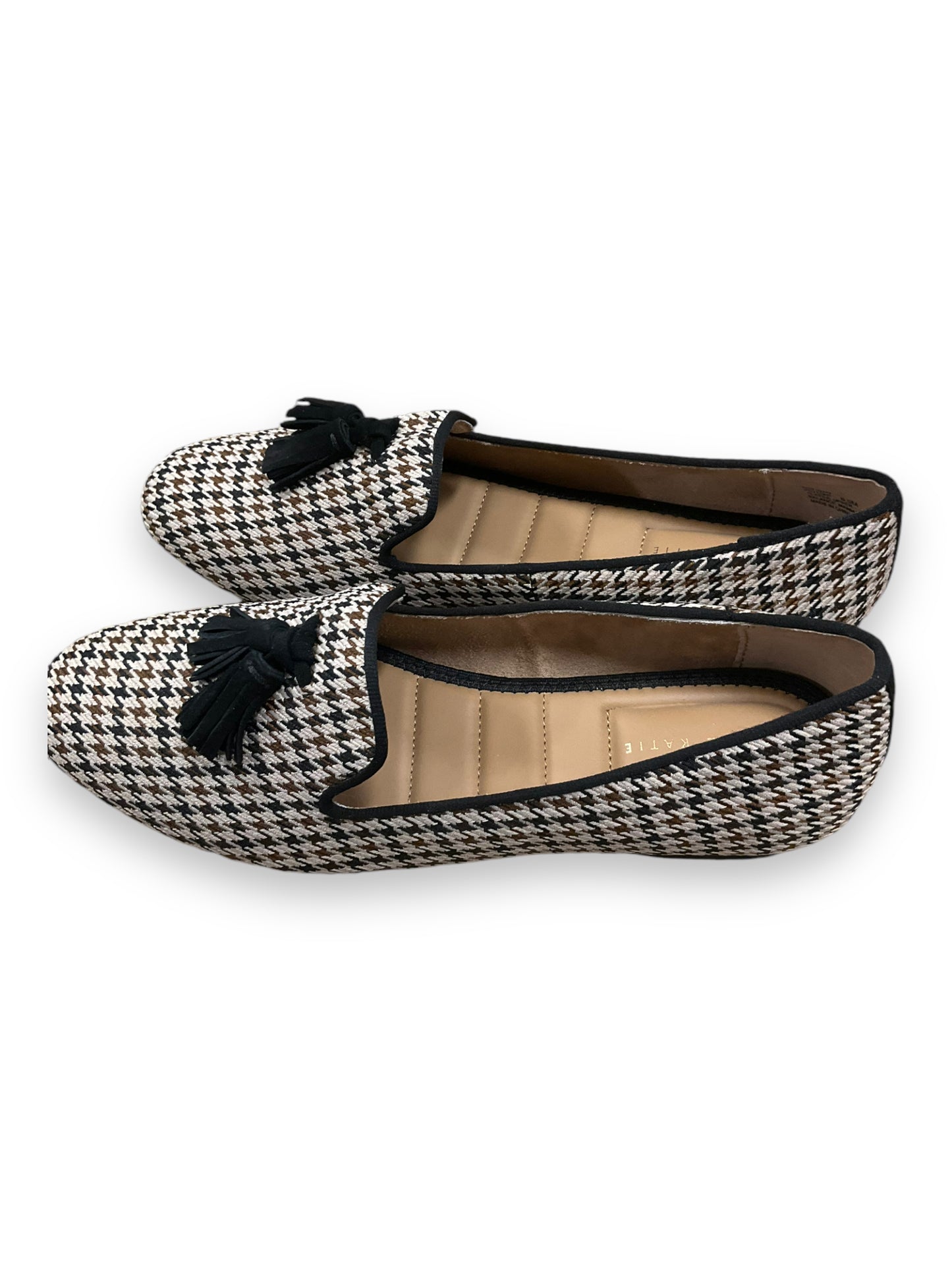 Shoes Flats By Kelly And Katie In Plaid Pattern, Size: 8.5