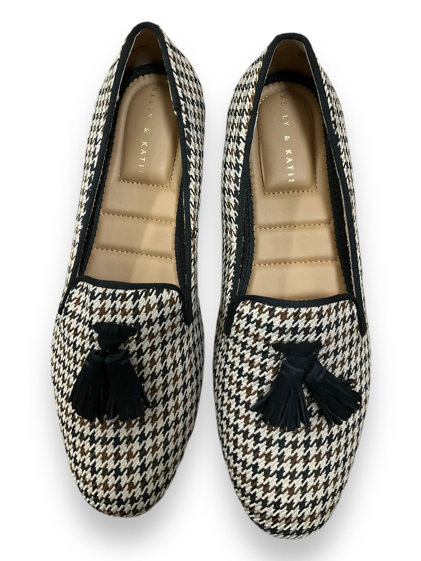 Shoes Flats By Kelly And Katie In Plaid Pattern, Size: 8.5