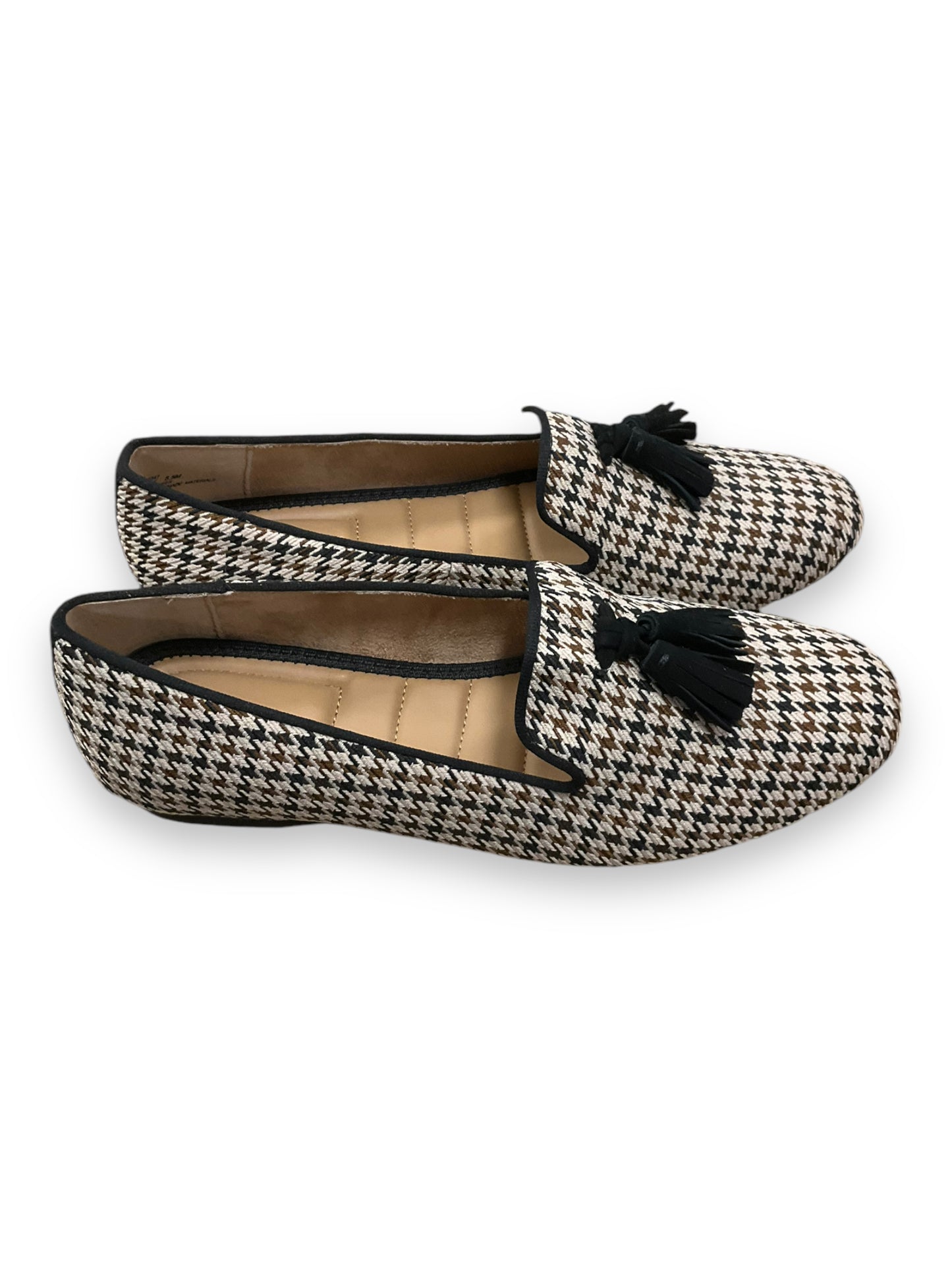 Shoes Flats By Kelly And Katie In Plaid Pattern, Size: 8.5