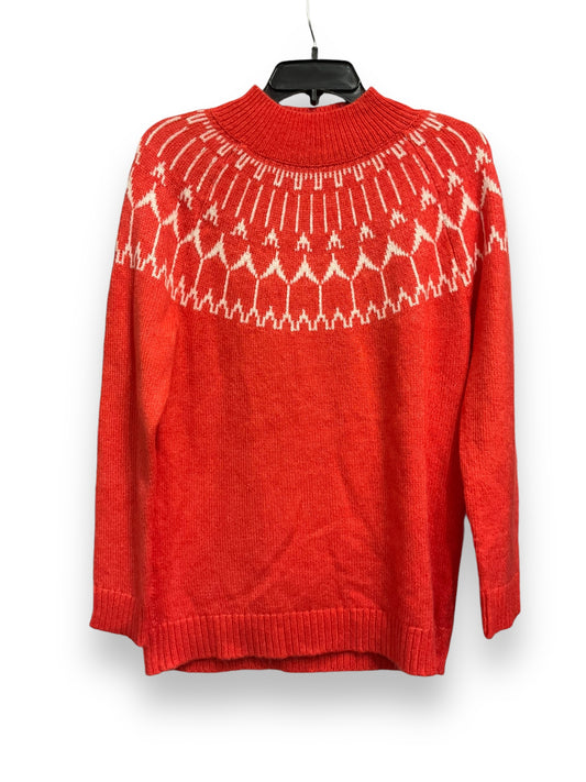 Sweater By Talbots In Red, Size: S