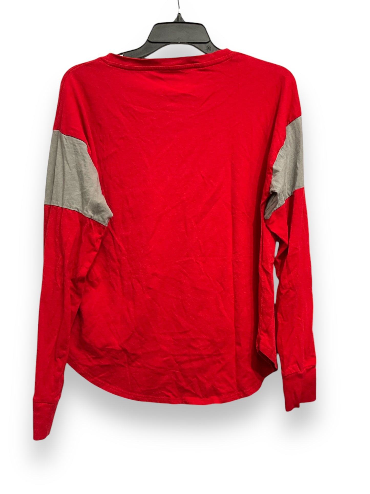 Top Long Sleeve By Colosseum In Red, Size: L