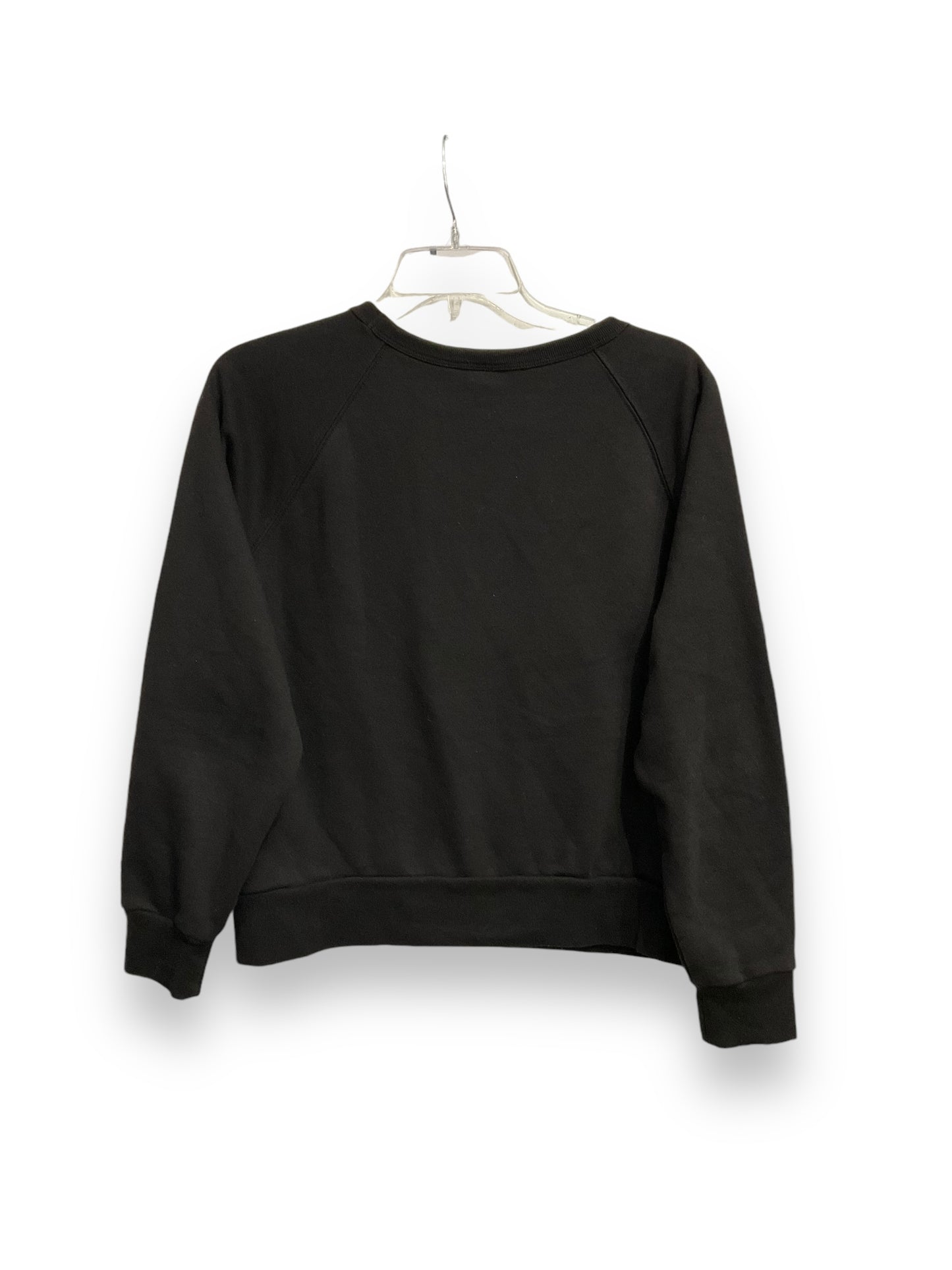 Sweatshirt Crewneck By Gap In Black, Size: S