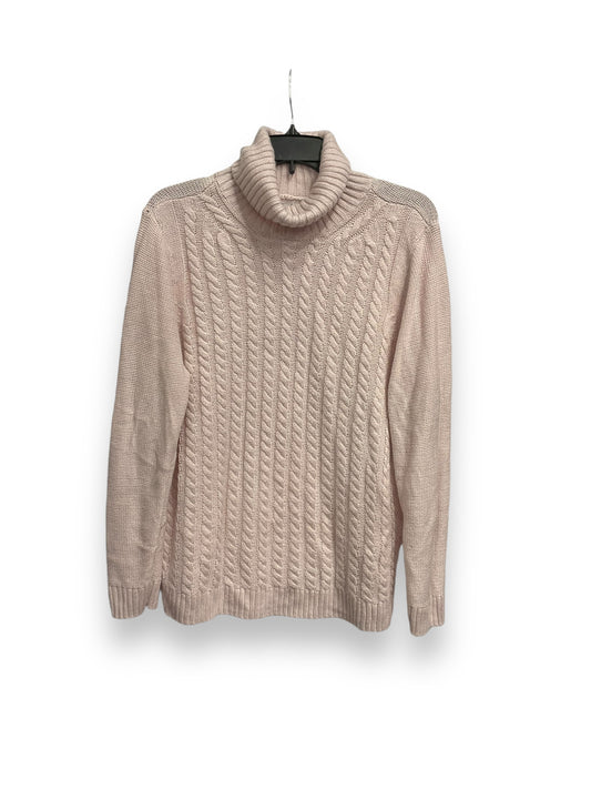 Sweater By Croft And Barrow In Pink, Size: Xl