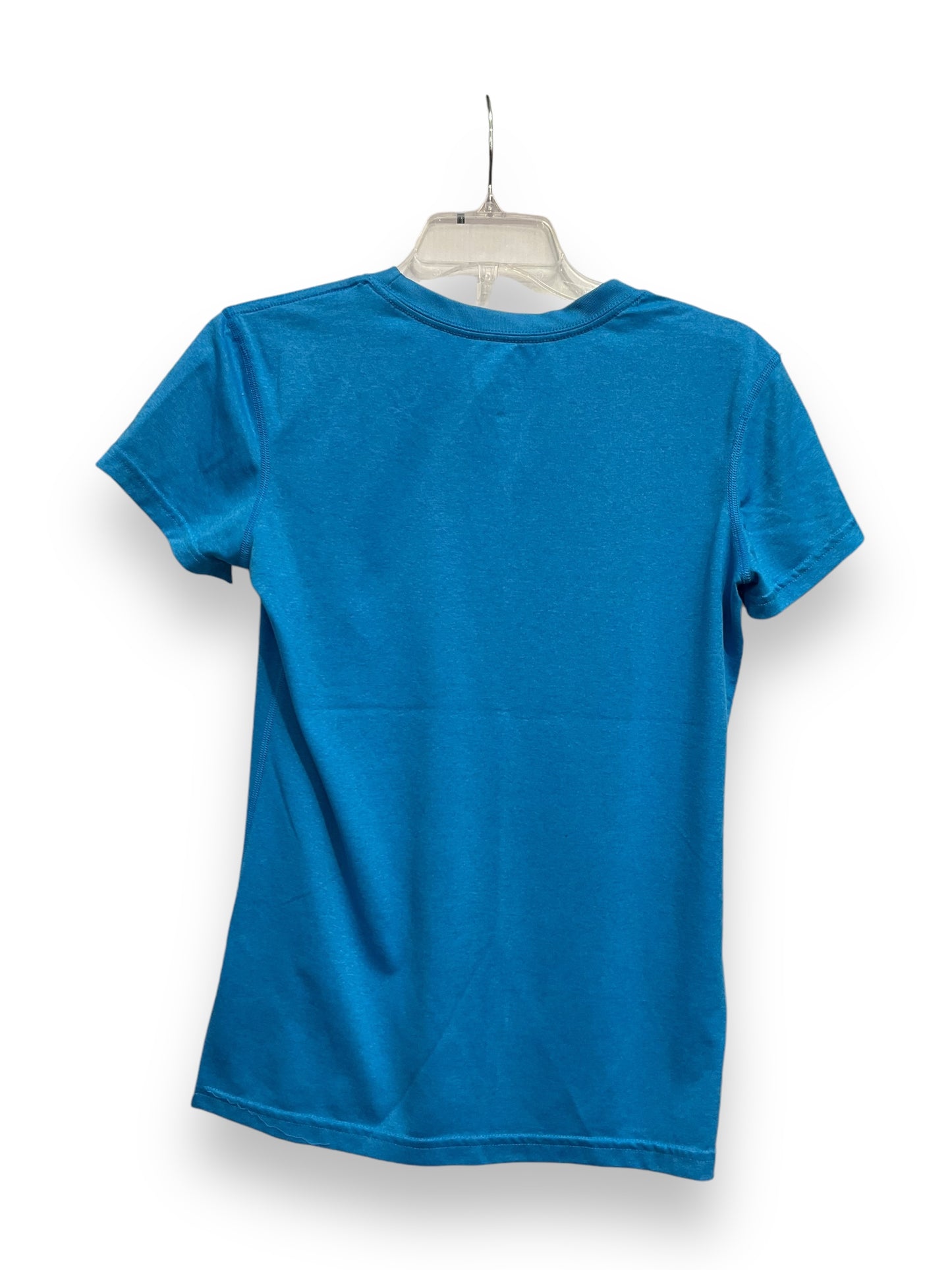 Athletic Top Short Sleeve By Nike Apparel In Blue, Size: S