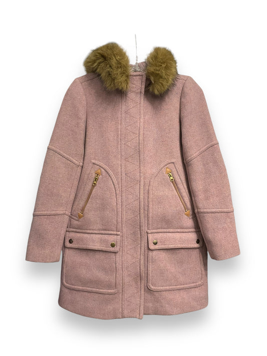 Coat Parka By J. Crew In Purple, Size: Xs