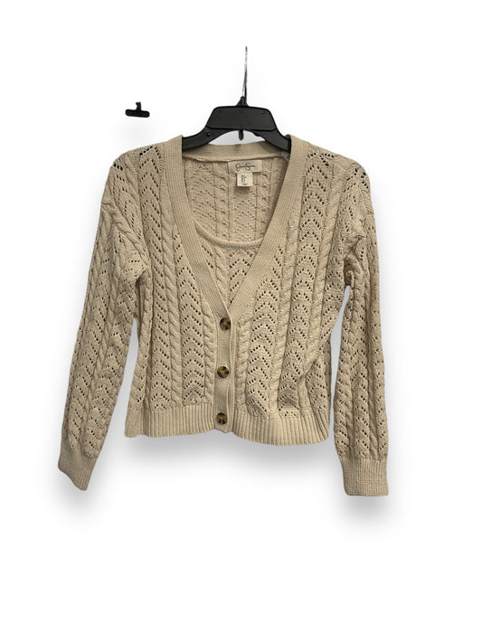 Sweater 2pc By Jessica Simpson In Cream, Size: S