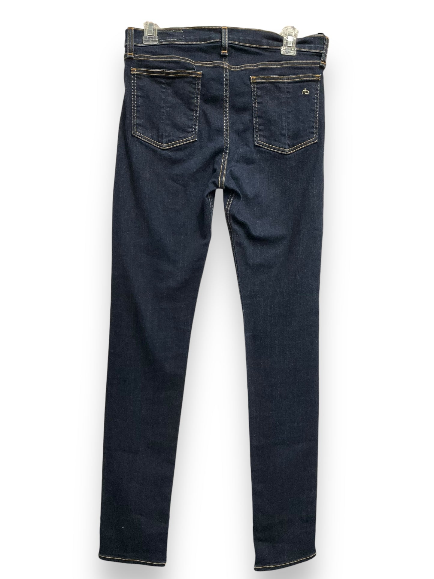 Jeans Skinny By Rag & Bones Jeans In Blue Denim, Size: 10