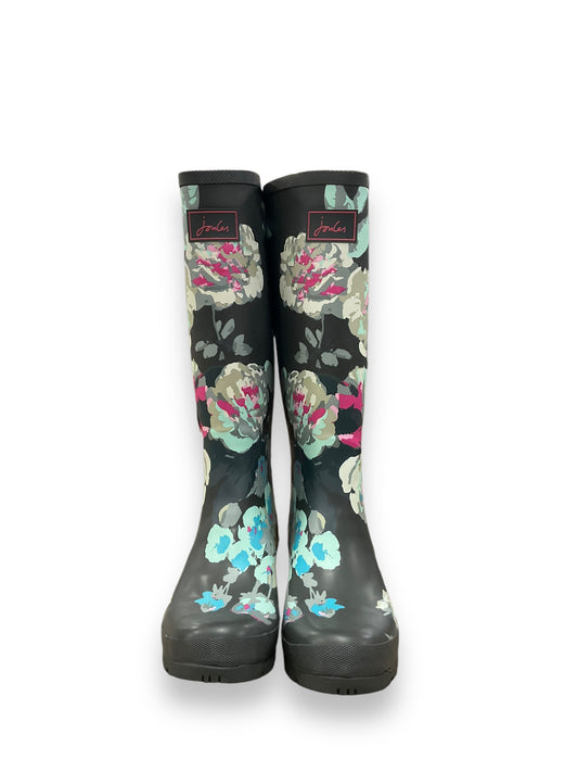 Boots Rain By Joules In Floral Print, Size: 10