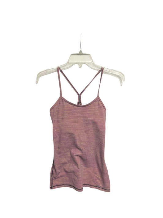 Athletic Tank Top By Lululemon In Purple, Size: 4