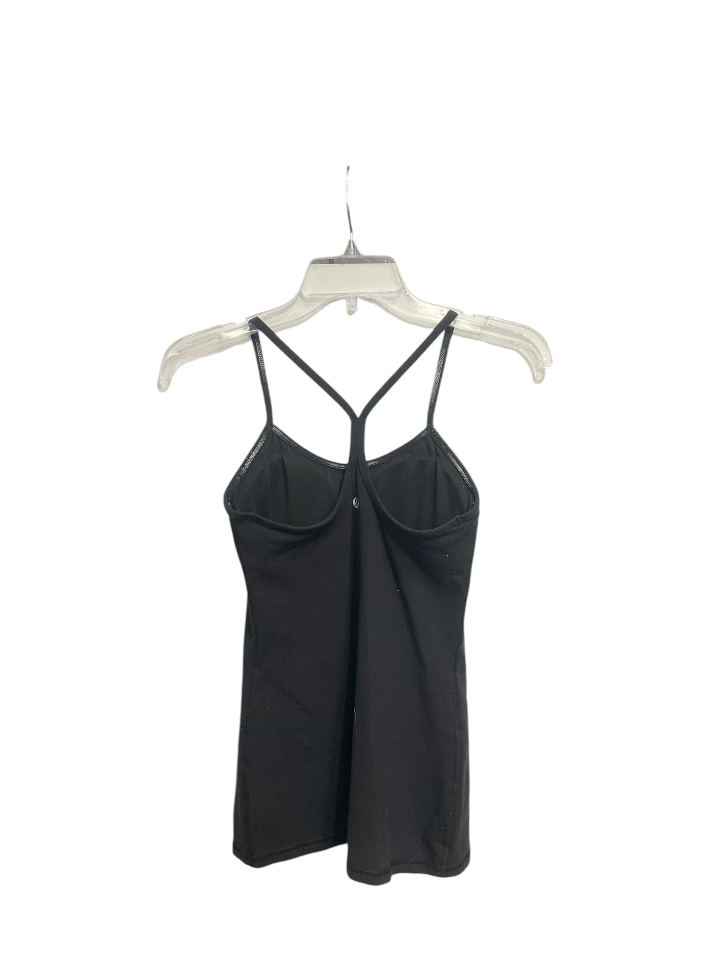 Athletic Tank Top By Lululemon In Black, Size: 4