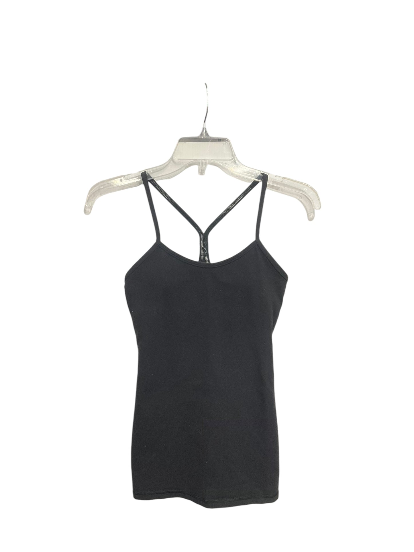 Athletic Tank Top By Lululemon In Black, Size: 4