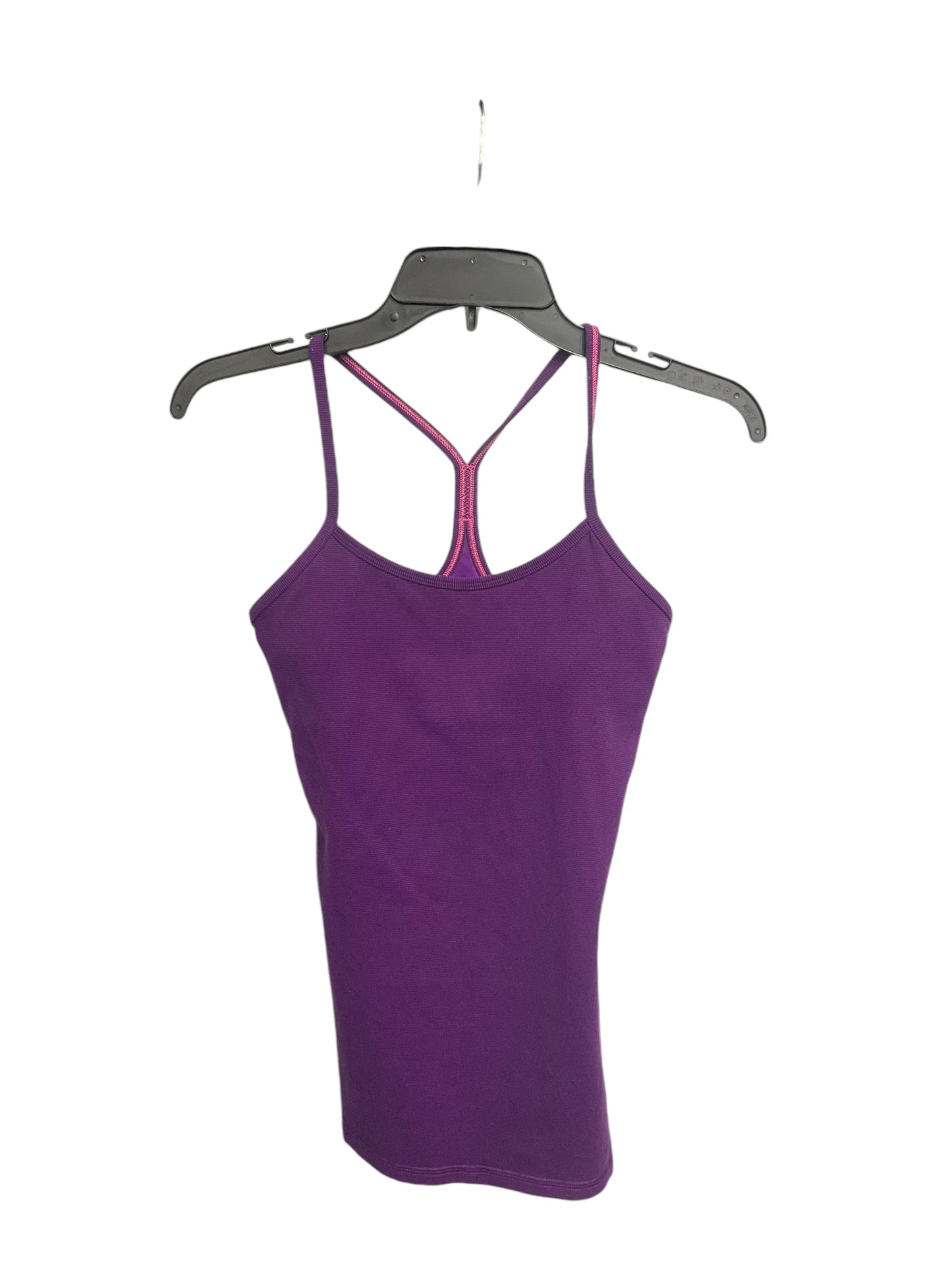 Athletic Tank Top By Lululemon In Purple, Size: 4