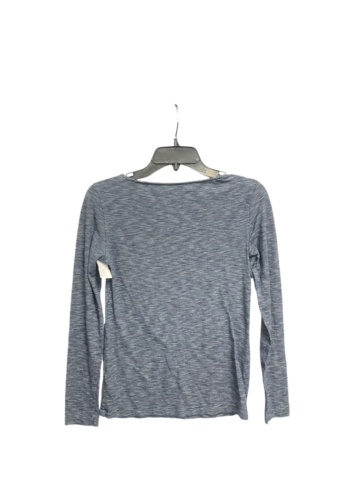 Top Long Sleeve By J. Crew In Blue, Size: Xs