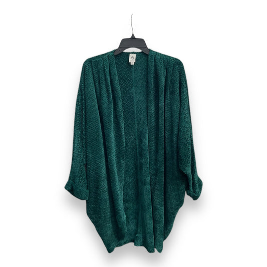 Cardigan By Clothes Mentor In Green, Size: S