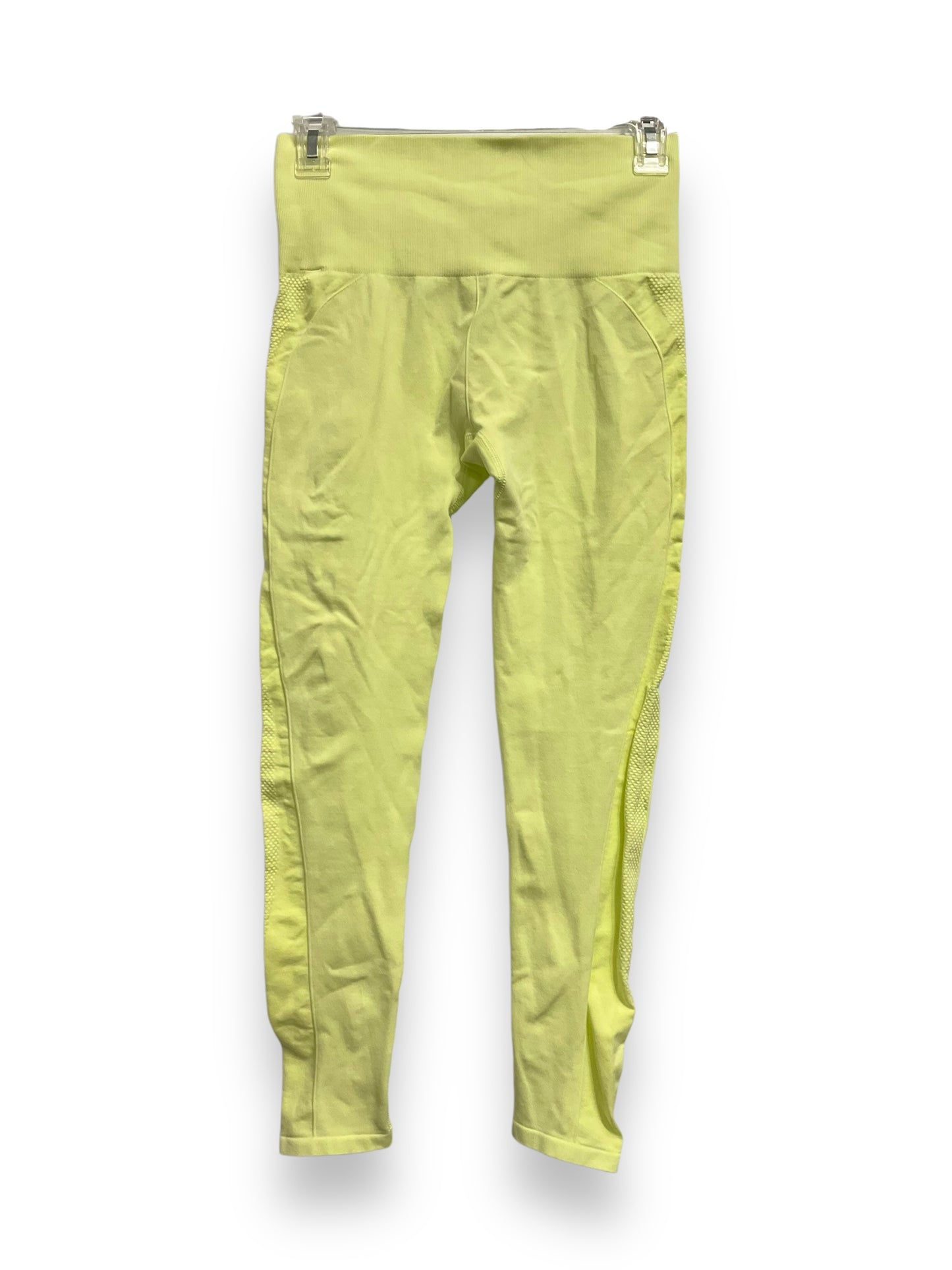 Athletic Leggings By Tek Gear In Yellow, Size: S