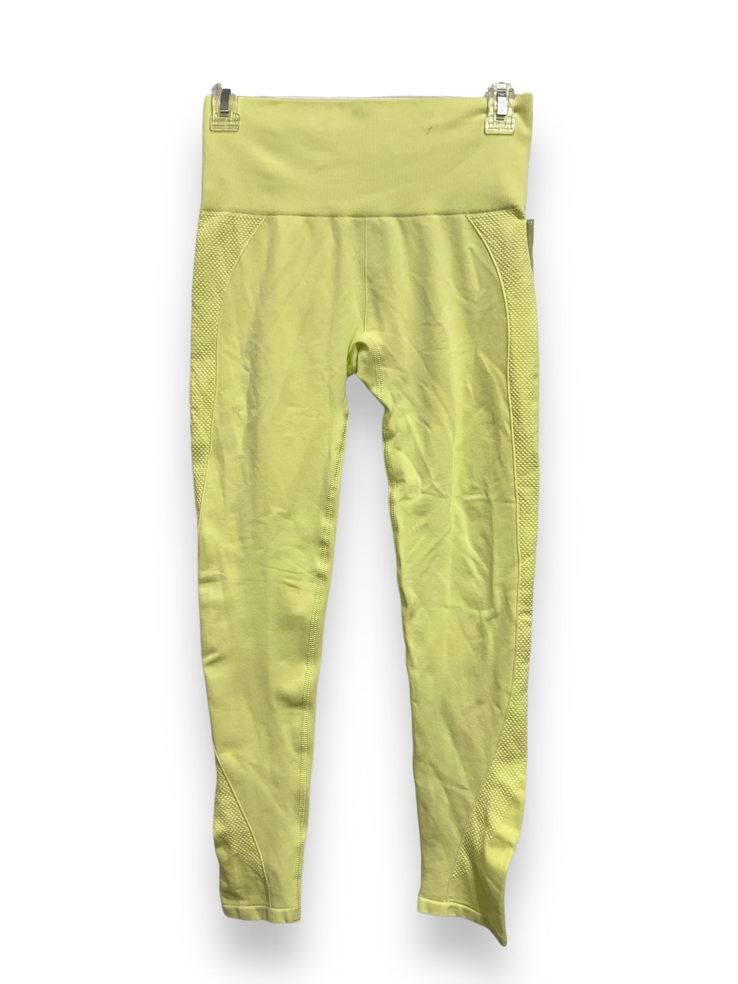 Athletic Leggings By Tek Gear In Yellow, Size: S