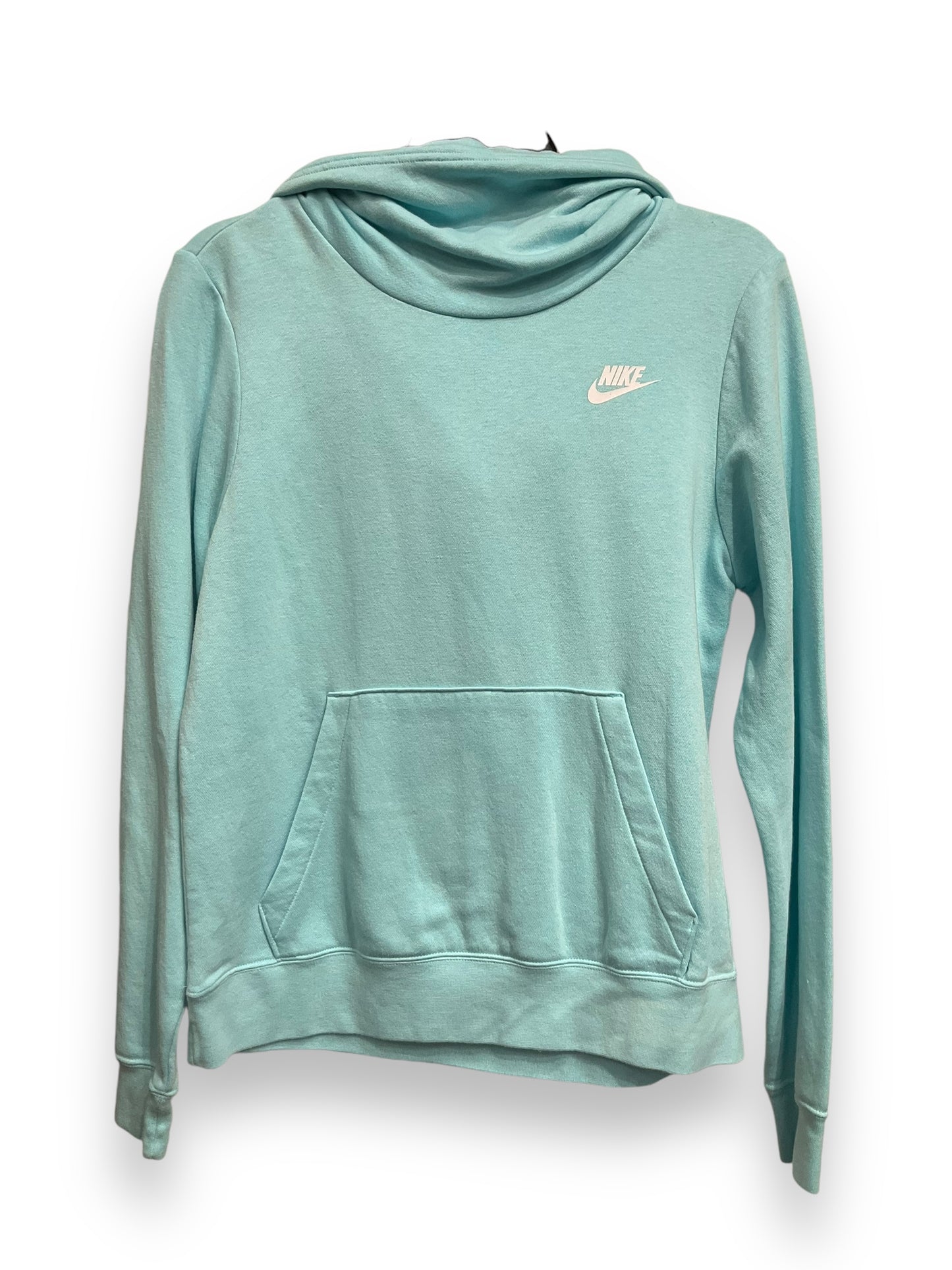 Athletic Sweatshirt Hoodie By Nike Apparel In Blue, Size: S