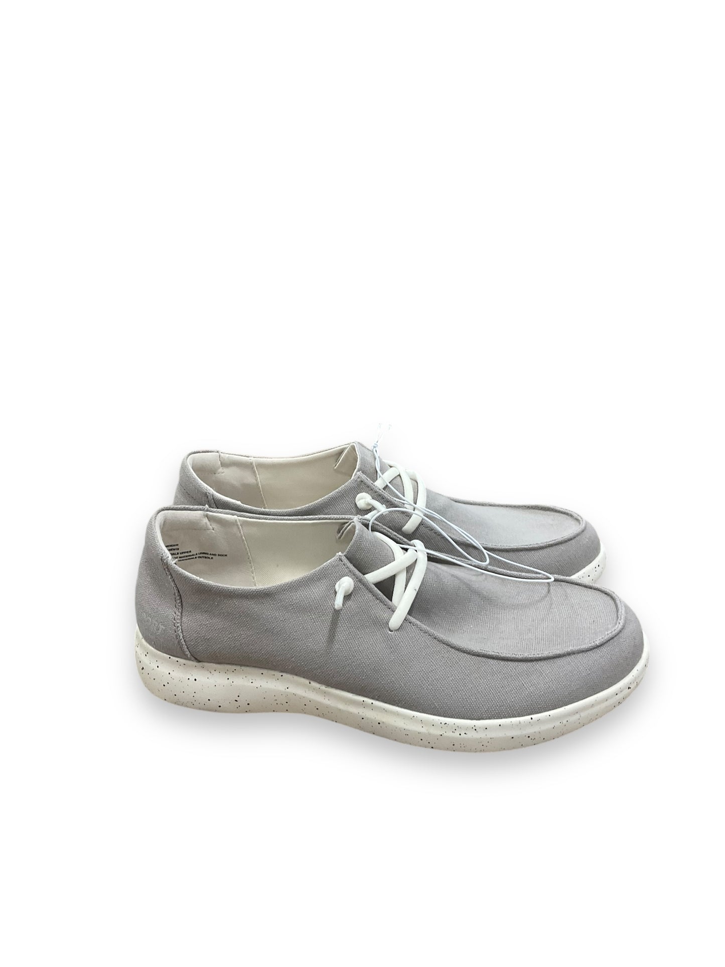 Shoes Flats By Clothes Mentor In Grey, Size: 8.5