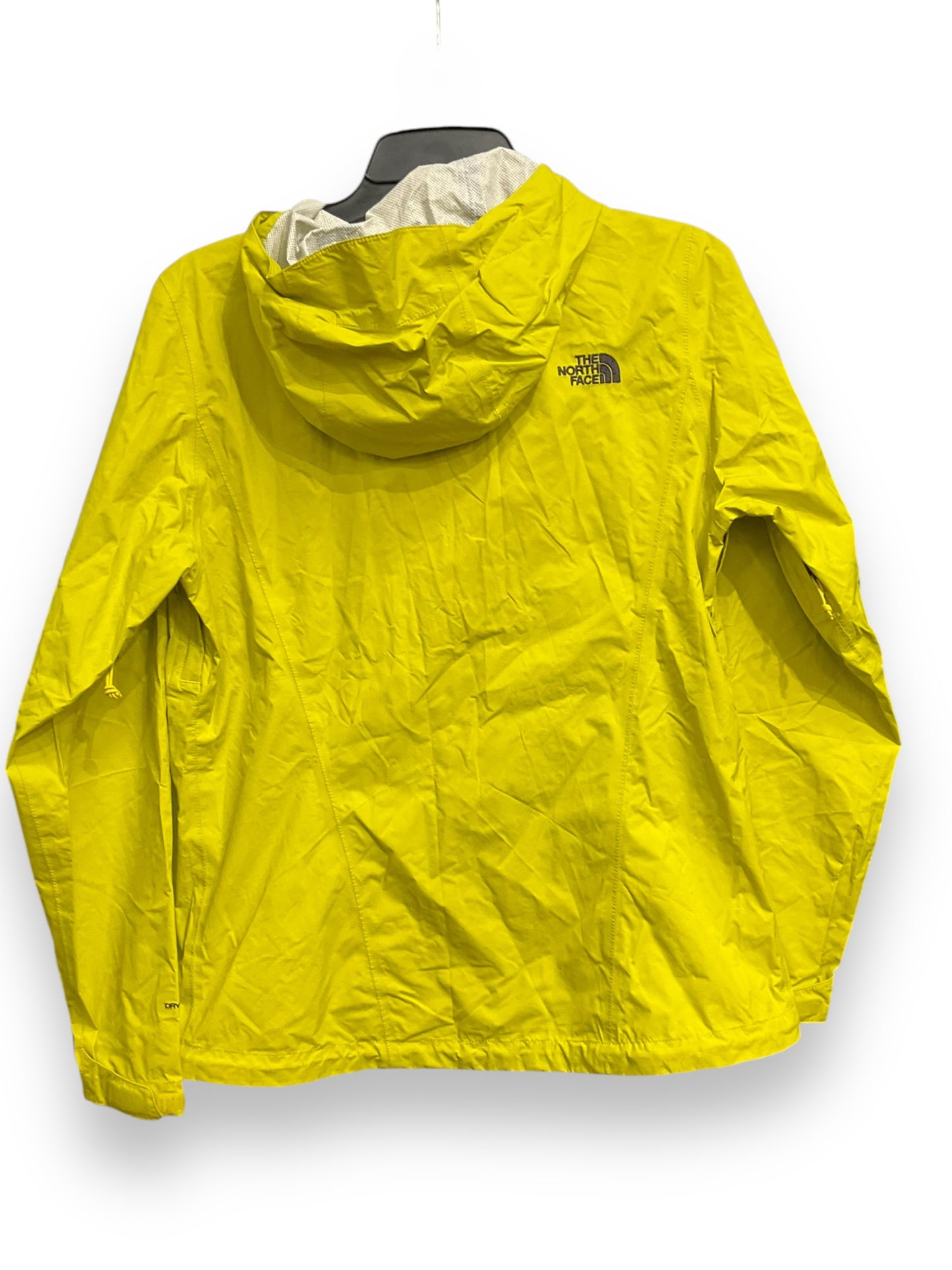 Jacket Windbreaker By The North Face In Yellow, Size: M