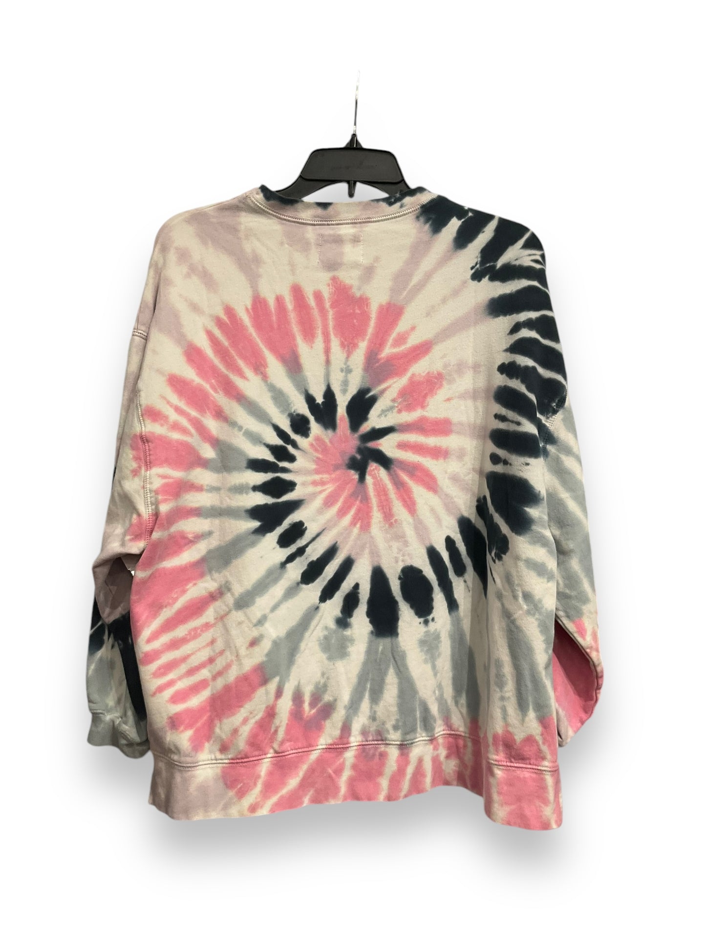 Sweatshirt Crewneck By Electric & Rose In Tie Dye Print, Size: Xs